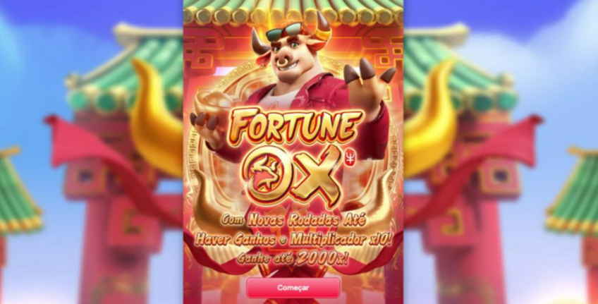 Oyun Fortune Ox ana ekranı.